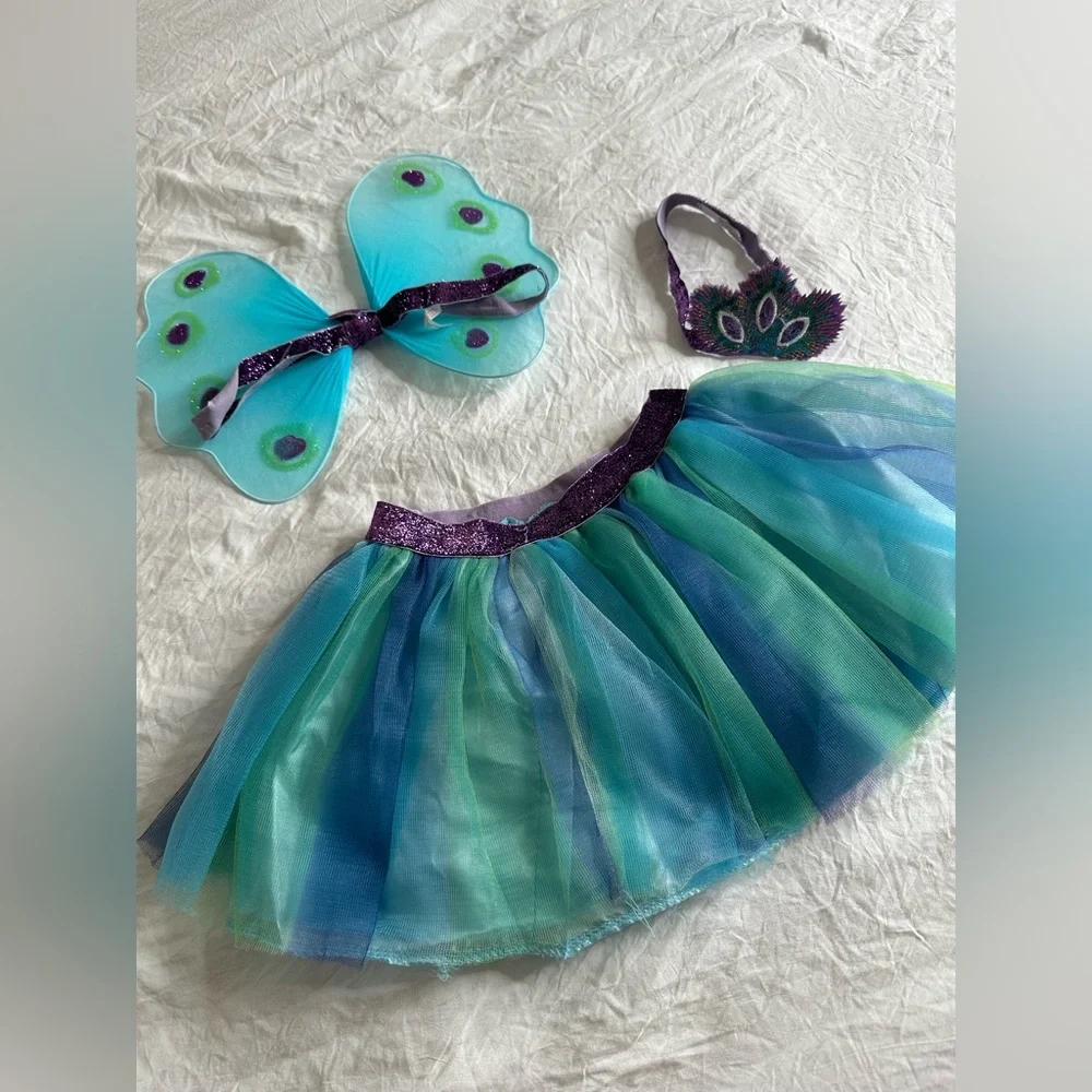 Peacock Fairy Halloween costume size 12-24 months